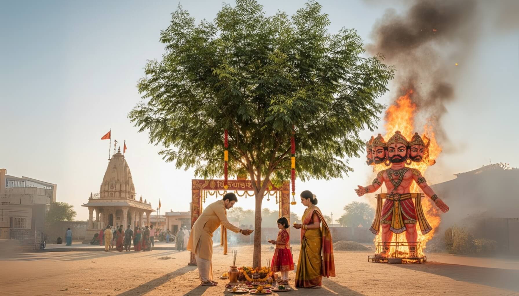 विजयदशमी पर शमी वृक्ष का पूजन क्यों किया जाता है? जानिये पौराणिक कथा