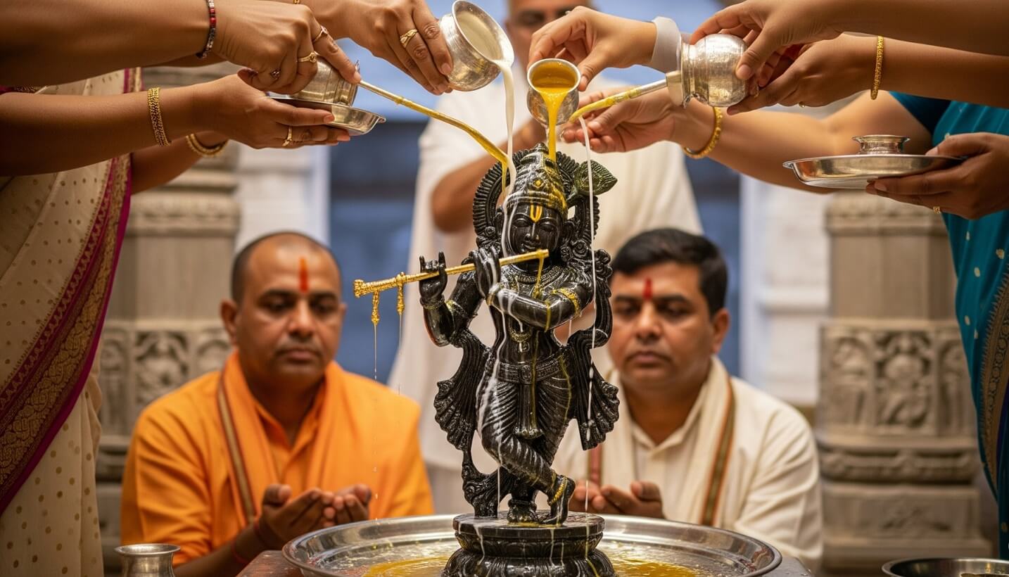 कृष्ण जन्माष्टमी पर घर पर कैसे करें बाल गोपाल का पूजन? सम्पूर्ण पूजा विधि जानिए।