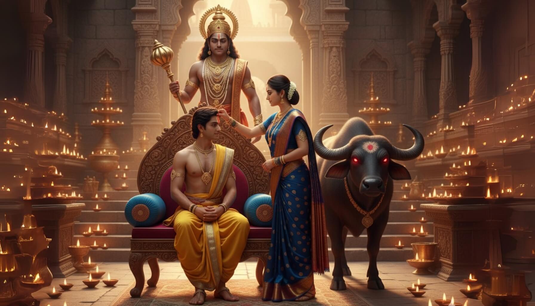 भाई दूज: जब यमराज ने बहन यमुना के प्रेम के आगे झुकाया शीश