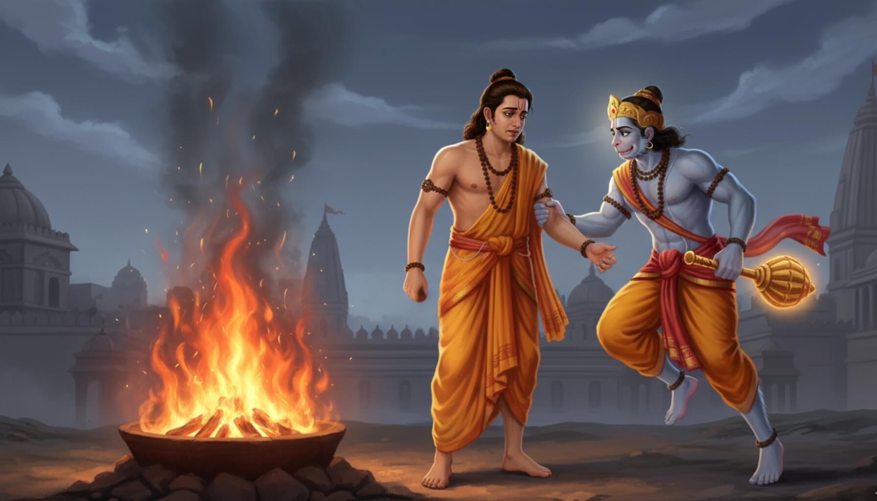 रामायण कथा: हनुमान जी ने कैसे बचाए भरत के प्राण और अयोध्या का सुख